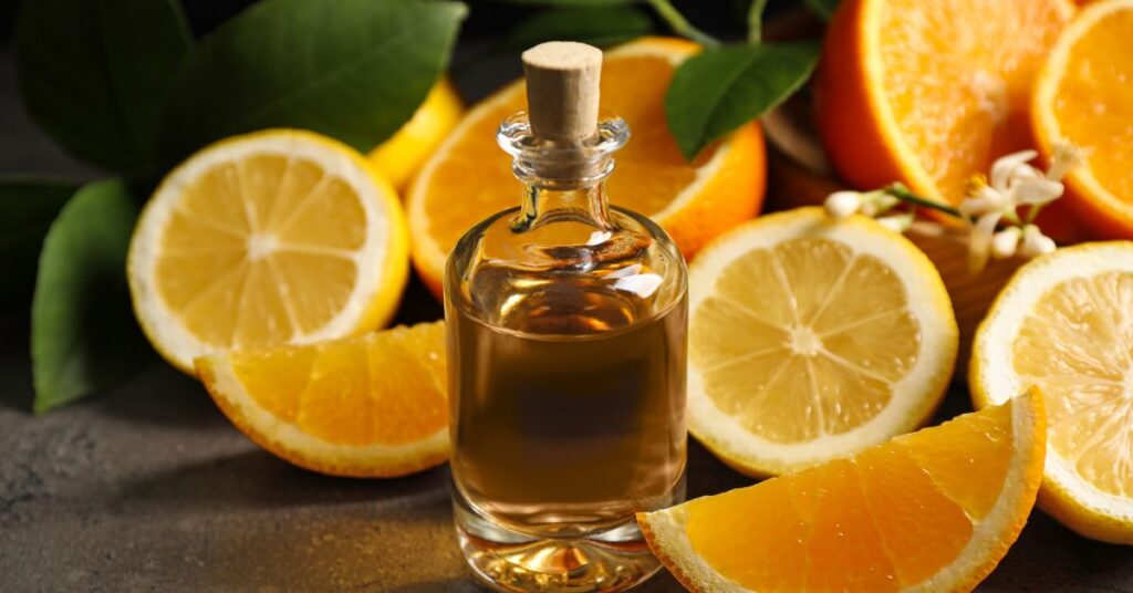 Natural fragrance oils for laundry soap